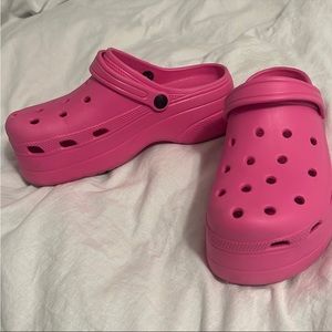 Sz 10 Platform Clogs